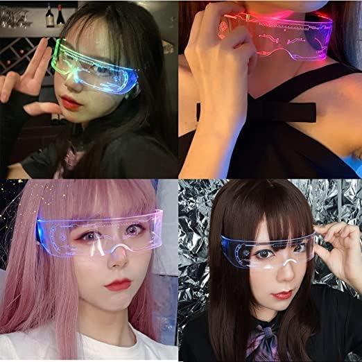 LED Glasses - 7 Colors & 5 Modes